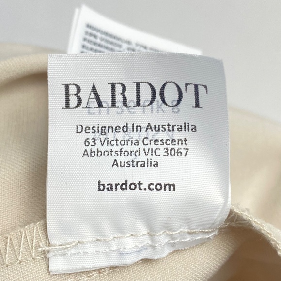 BARDOT Anna High Waist Pant in Beige Size S - Picture 11 of 12